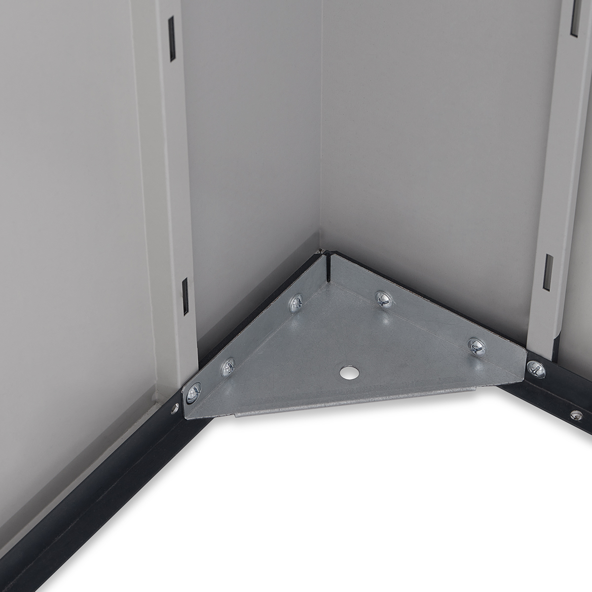Solid floor foundation frame detail – heavy duty garden shed