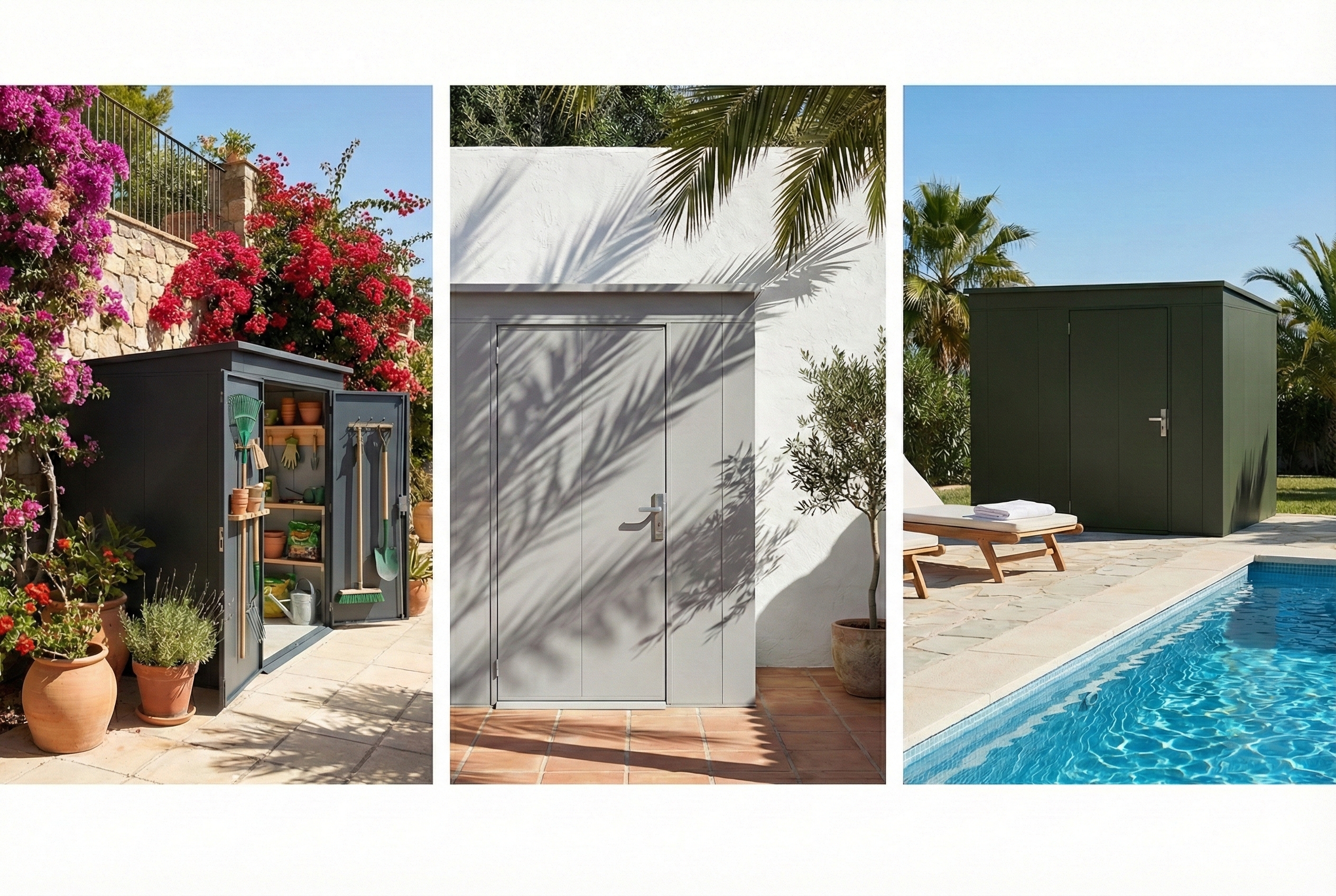 Premium garden sheds made in EU- UrbiCover